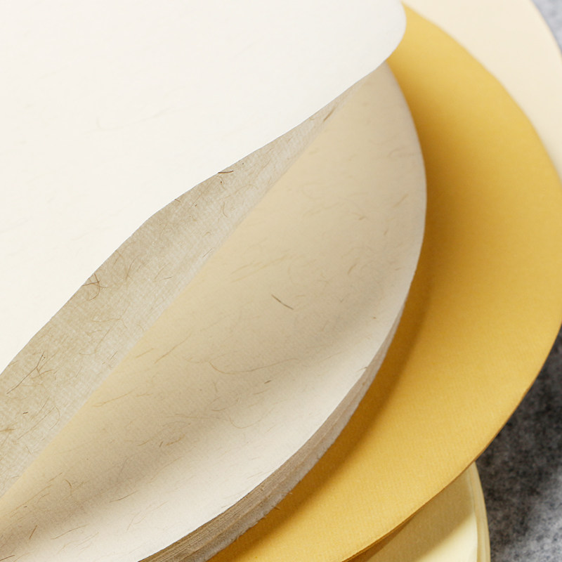 国画宣纸100张工笔画熟宣安徽半生半熟专用绘画书法宣纸