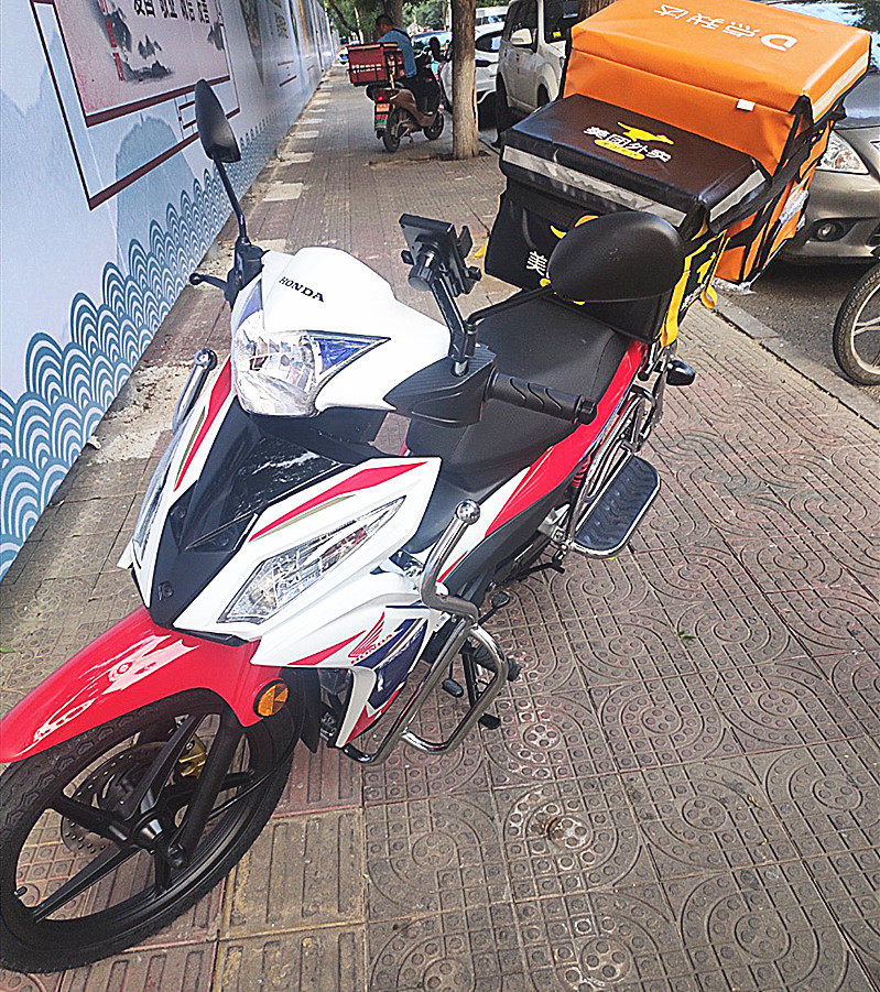 适用于新大洲本田新威武威武sdh11019asdh11022摩托车保险杠防摔摩托