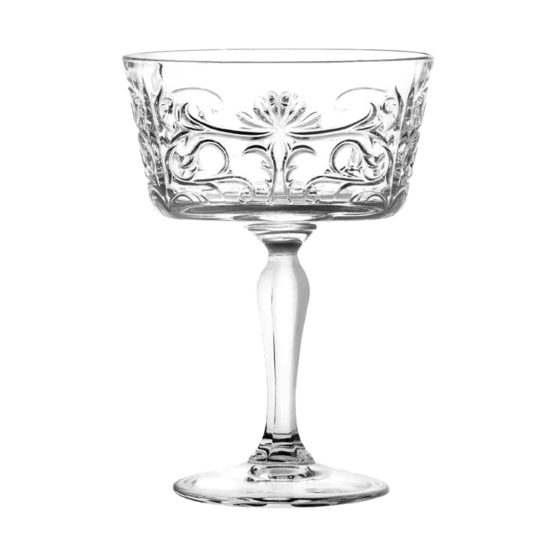 意大利进口rcr浅碟香槟杯高颜值宽口复古水晶甜酒