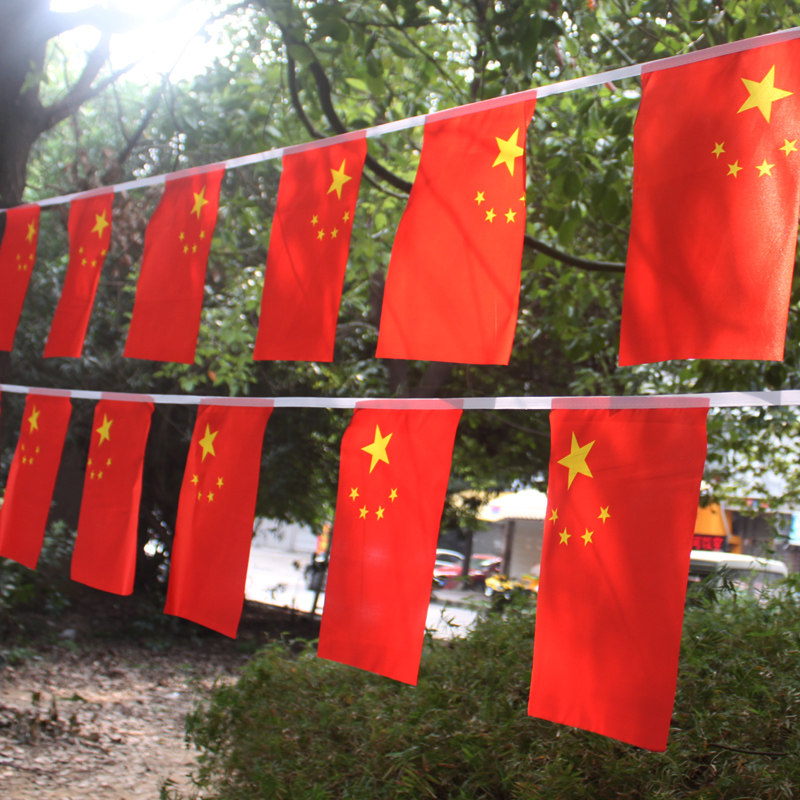 国旗串旗8号万国旗旗帜装饰品卖场会所ktv挂旗旗帜