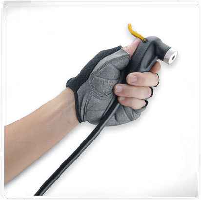 topeak家用用车店美法嘴自行车高压落地立式打气筒打气筒