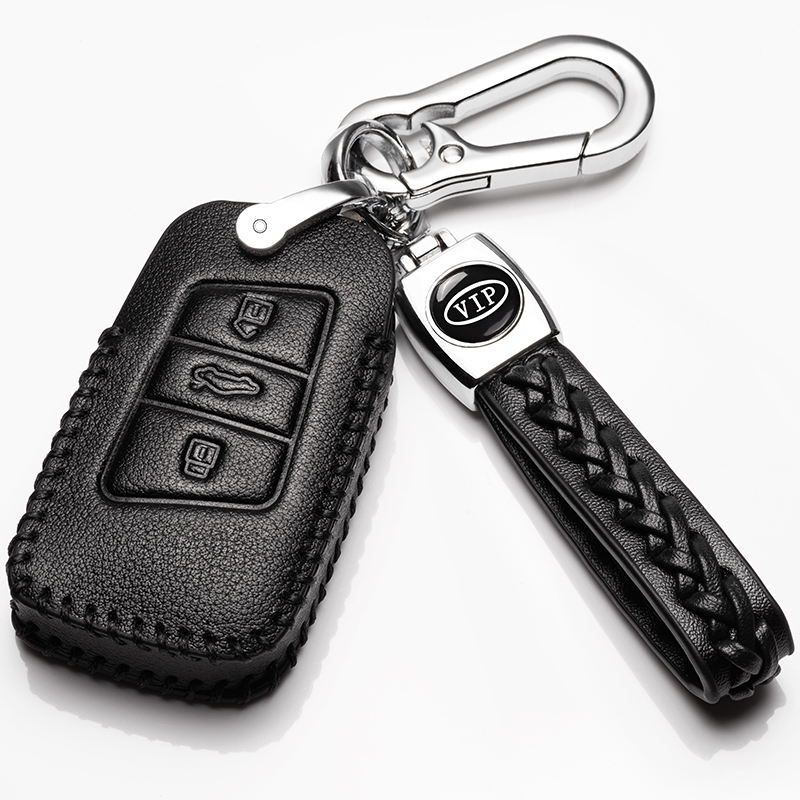 2021款大众迈腾钥匙套2020新钥匙包真牛皮更好看更耐用
