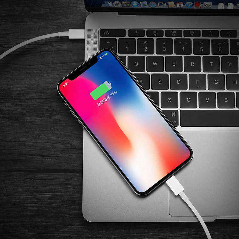 苹果pd快充线type-c转lightning数据线iphone x充电线8plus器usb-c