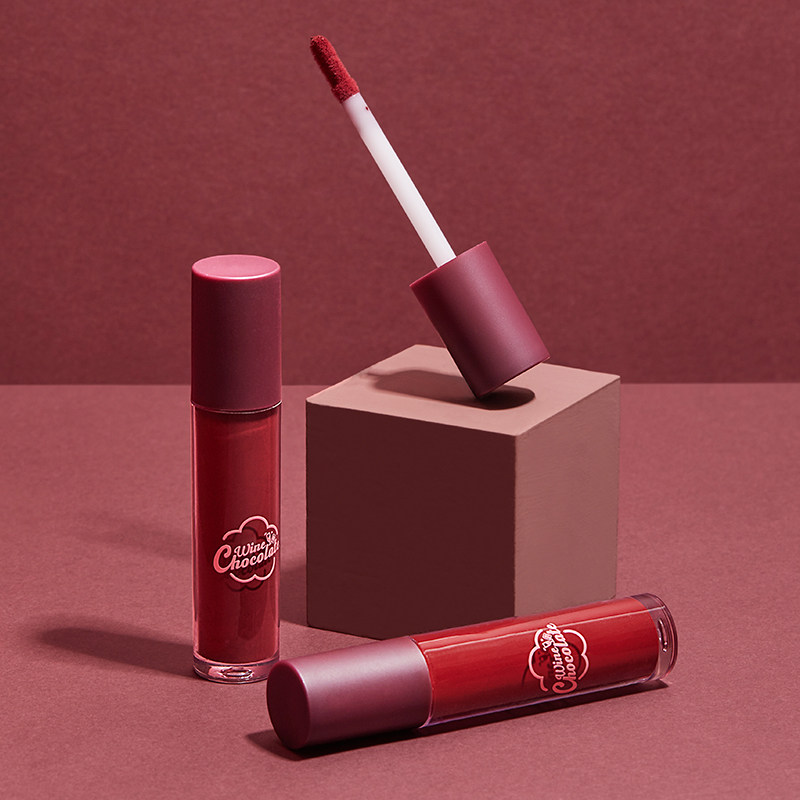 judydoll橘朵红酒巧克力口红红唇釉膏柔雾哑光唇釉唇彩