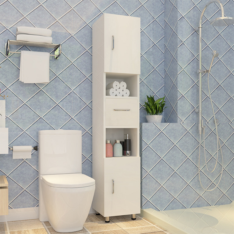 边柜包邮角墙角缝隙柜窄柜夹缝收纳浴室卫生间马桶角柜