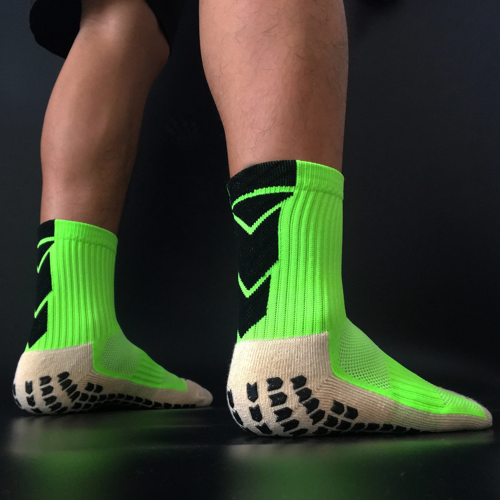 短筒足球袜子训练袜过毛巾防滑条短筒耐磨运动足球袜