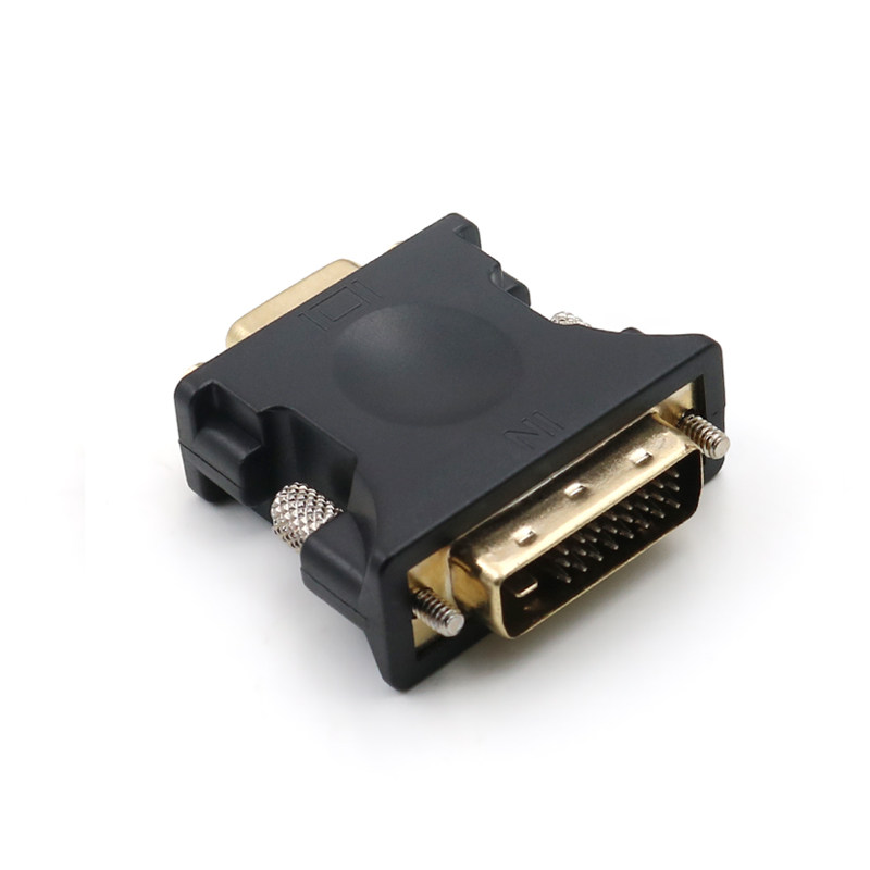 vgadvi接口头子dvid转换器屏幕投影仪显示器vjavga线