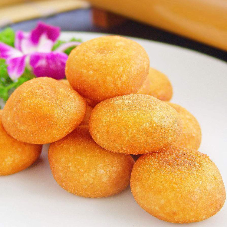 安井奶黄豆沙南瓜速冻食品油炸点心小吃吃早餐酒店传统中式糕点