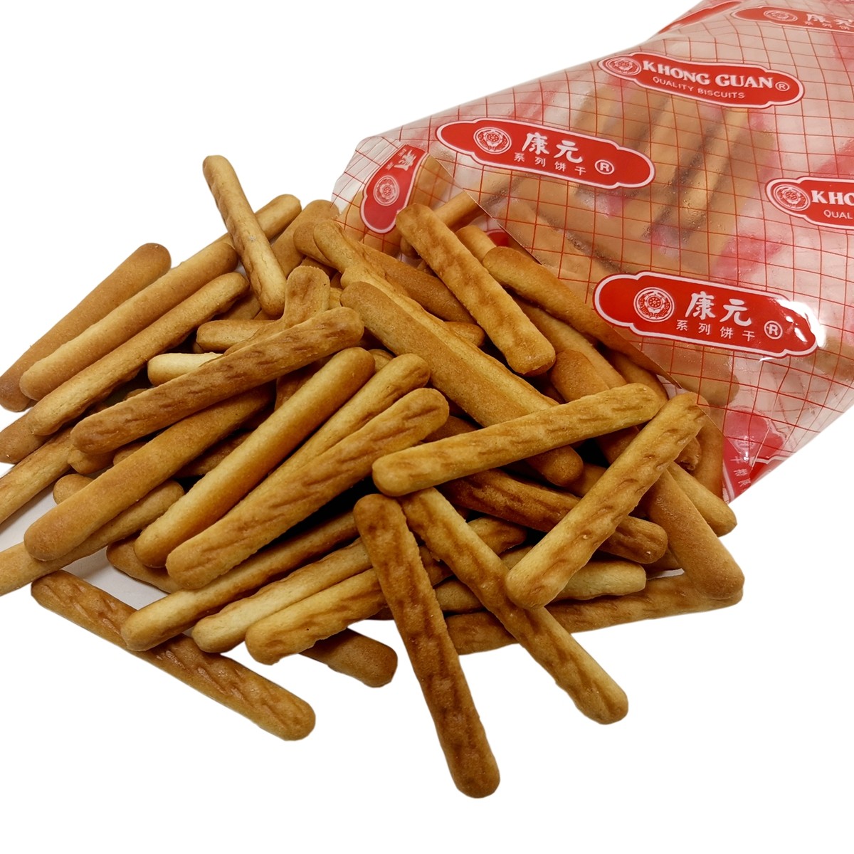 饼干康元奶油条手指休闲食品8090怀旧零食下午茶茶点酥性饼干