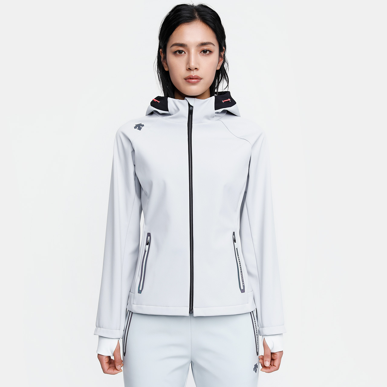 descente迪桑特银泰专柜2020冬季新品女士外套d0432rjk06运动茄克