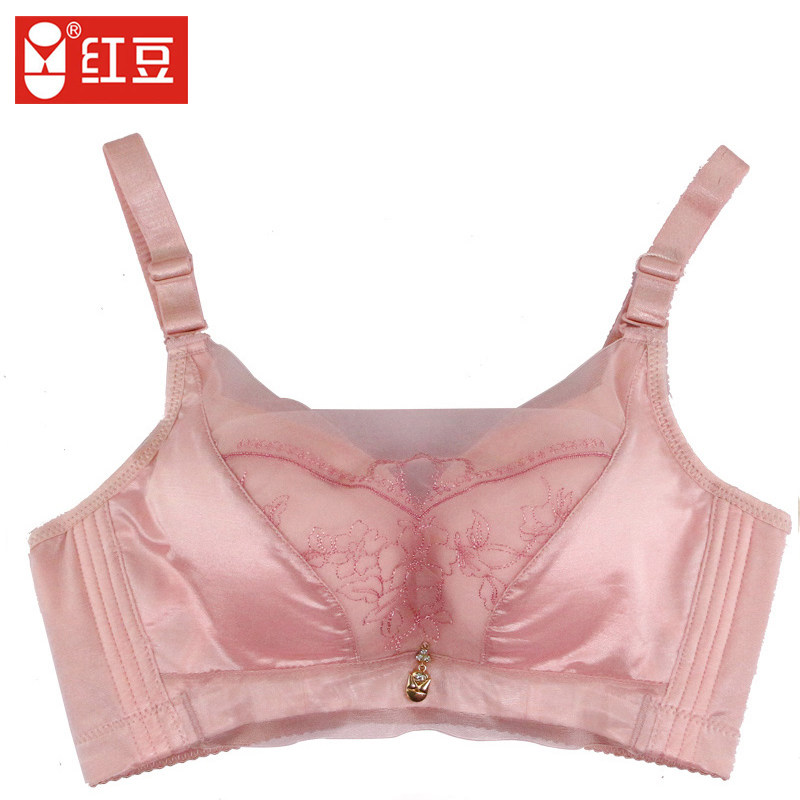 红豆薄款钢圈女士聚拢调整整型舒适内衣胸罩文胸