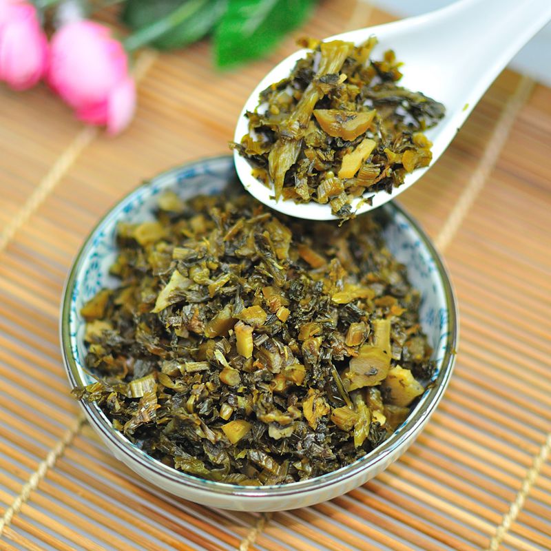 包邮扑坛盐菜1000g 湖南特产 腌菜干传统坛子腌制 梅干菜臊子扣肉