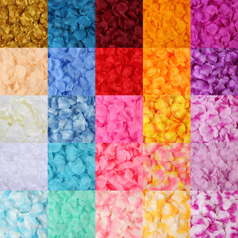 花瓣装饰仿真花婚房婚礼手撒花表白求婚制造浪漫生日布置玫瑰花瓣