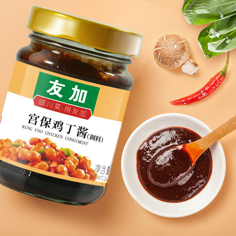友加宫保鸡丁调料240g宫保鸡丁酱四川调味料宫保虾球酱料做菜调料