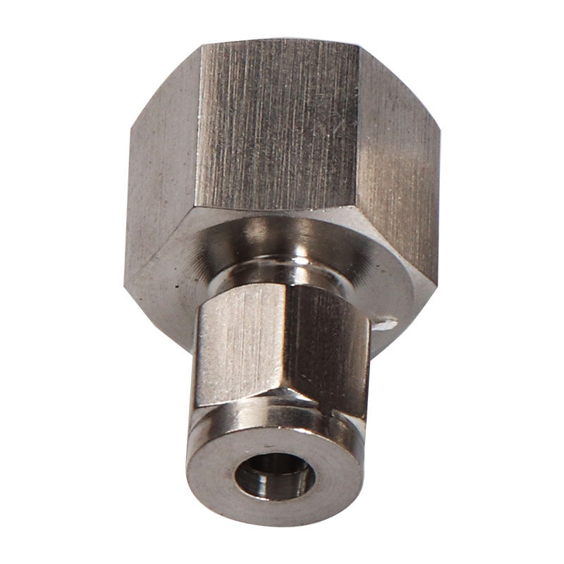 上海减压器厂钢瓶减压器出风接头不锈钢卡套接头管和减压器连接接