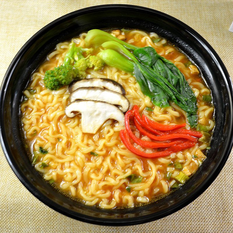 韩国食品进口农心辛拉面120g*5袋速食煮泡面方便辛辣味香菇牛肉面
