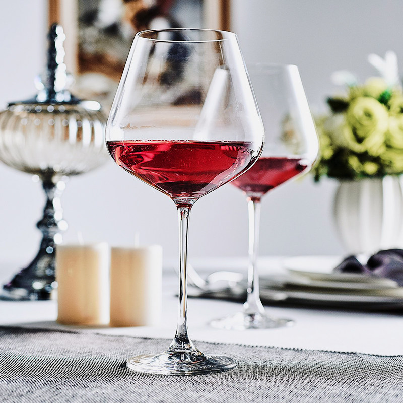 酒杯进口lucaris水晶波尔多红酒1只大号勃艮葡萄异形