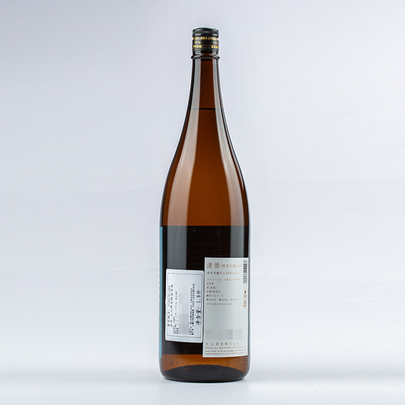 清酒日本原装进口立山牌本酿造18l瓶装发酵米酒清酒
