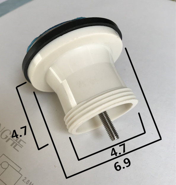 感应小便排水弯管出水接头塑料组件下水墙排地小便器配件