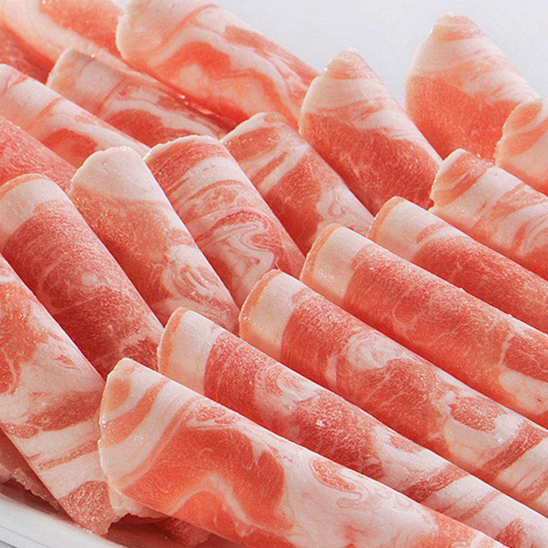 大庄园满宴肥牛肉卷500g*3袋新鲜冷冻雪花嫩牛肉食材家用火锅菜品