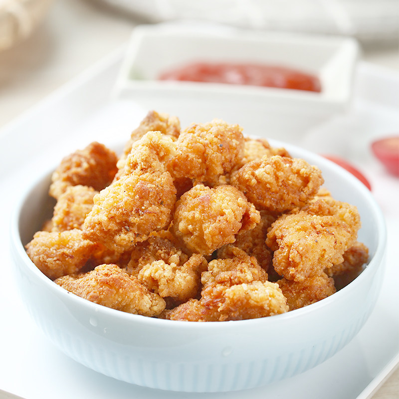 绝世原味鸡米花盐酥鸡油炸鸡块200g4包家庭装批发冷冻鸡柳 - 绝世食品