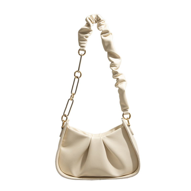 zara女包高级质感小众褶皱腋下包女夏2022新款挎包