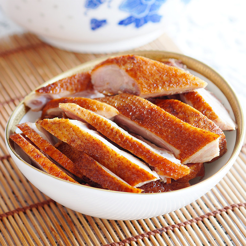 正宗江苏南京特产香酥鸭900g整只樱桃谷鸭真空包装金陵夫子庙美食