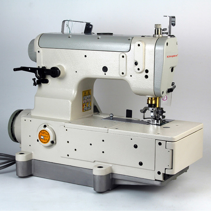 500-2三针五线直驱绷缝机毛毯领子包边绷缝机冚车工业缝纫机砍车