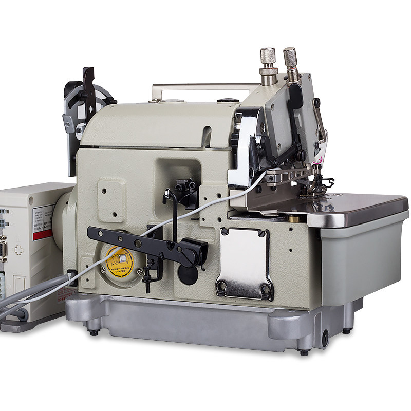 ext-4四线直驱上下送料同步包缝机工业缝纫机锁边机拷边机超吃厚