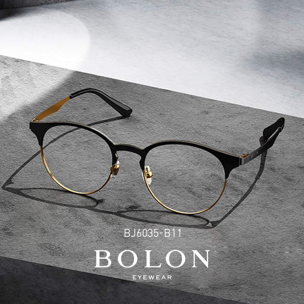 暴龙新款猫眼光学潮流bj6035复古板材近视近视眼眼镜架