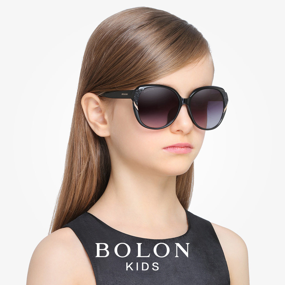 暴龙新款太阳镜女童偏光太阳镜宝宝墨镜女防紫外线个性眼镜潮大框