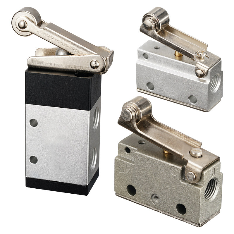 两位三通双向滚动凸轮型机械s3r-m5气动元件