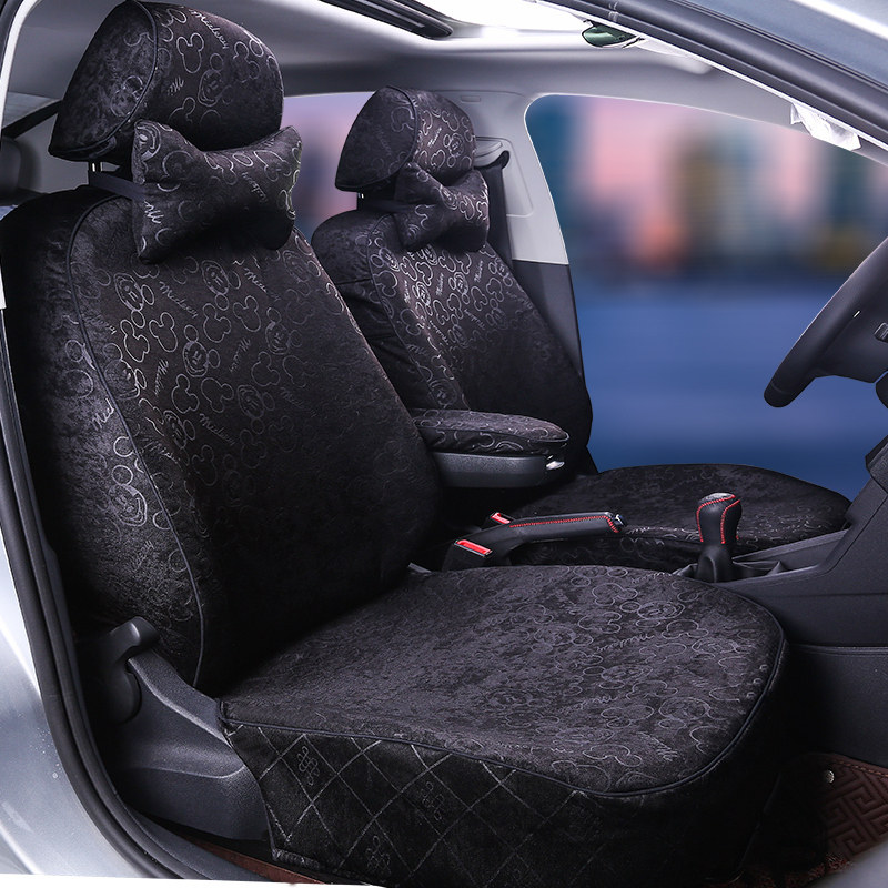 启辰r30汽车座套d50 d60 t70 r50全包四季绒布艺坐垫套车套冬季 - 骊