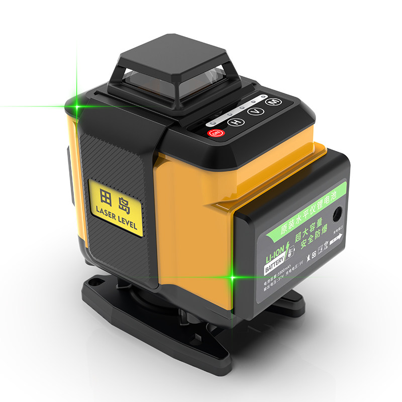 田岛语音绿光红外线水平仪高精度强光细线激光电子水平仪