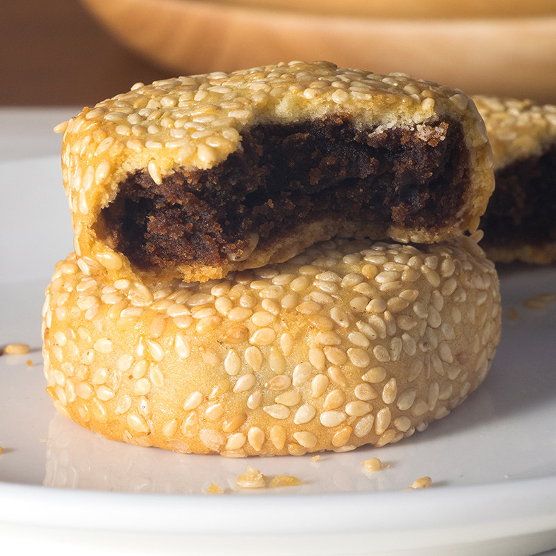 老香斋松仁枣泥麻饼糕松软点心老式字号传统手工上海小吃零食特产