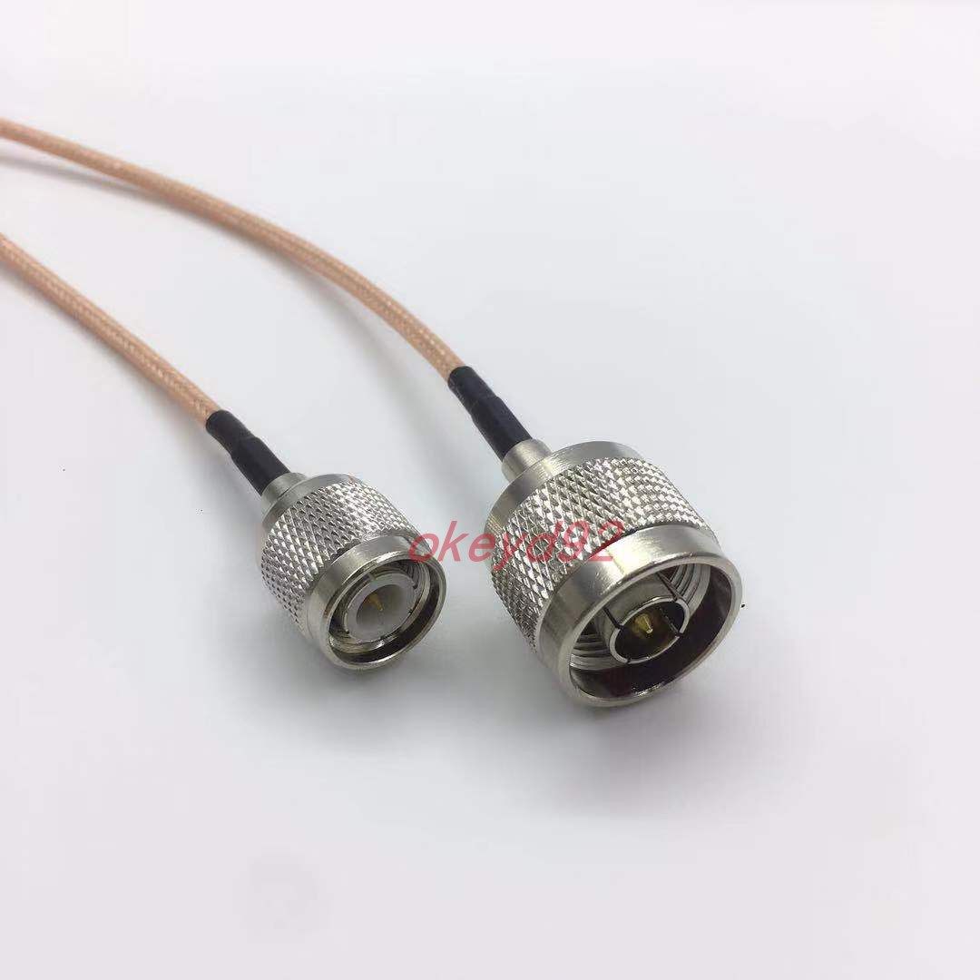 tncnjjtnc公转公头双屏蔽射频连接线rg316d跳线对讲机连接线