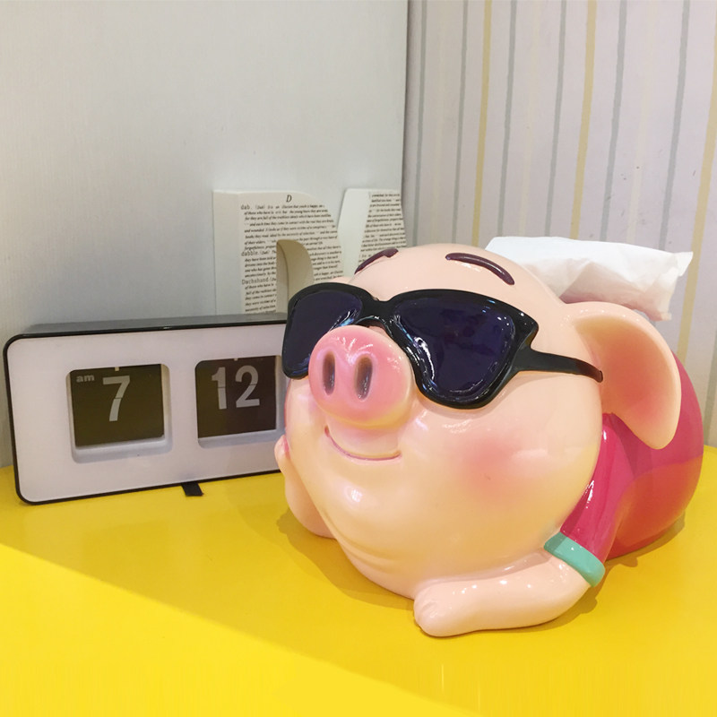 多功能ins创意客厅餐桌装饰纸巾盒