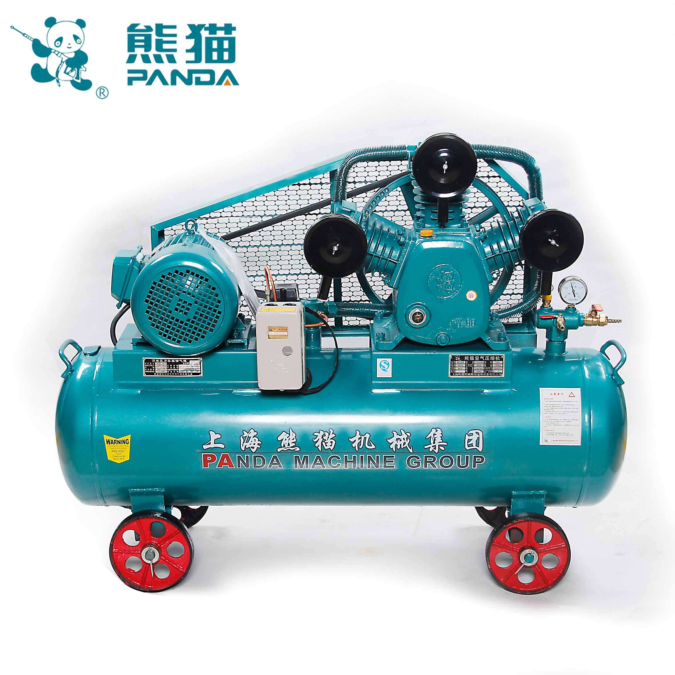 上海熊猫060678全铜空压机55kw大功率空气压缩机冲气泵喷漆