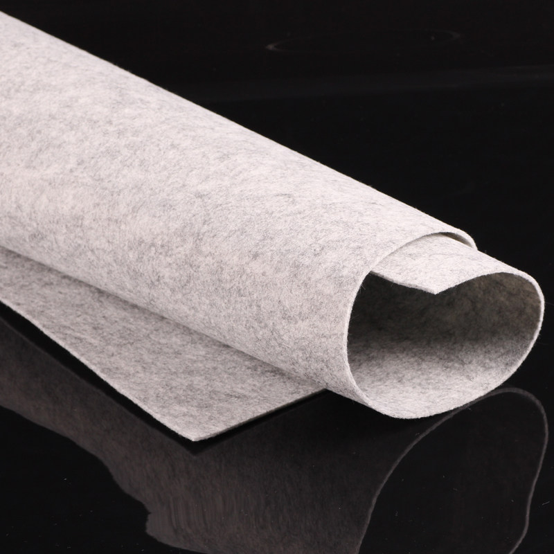 毛笔字毡垫毛笔毛毡毛毡垫白色国画文房四宝文轩布毡秉文房四宝