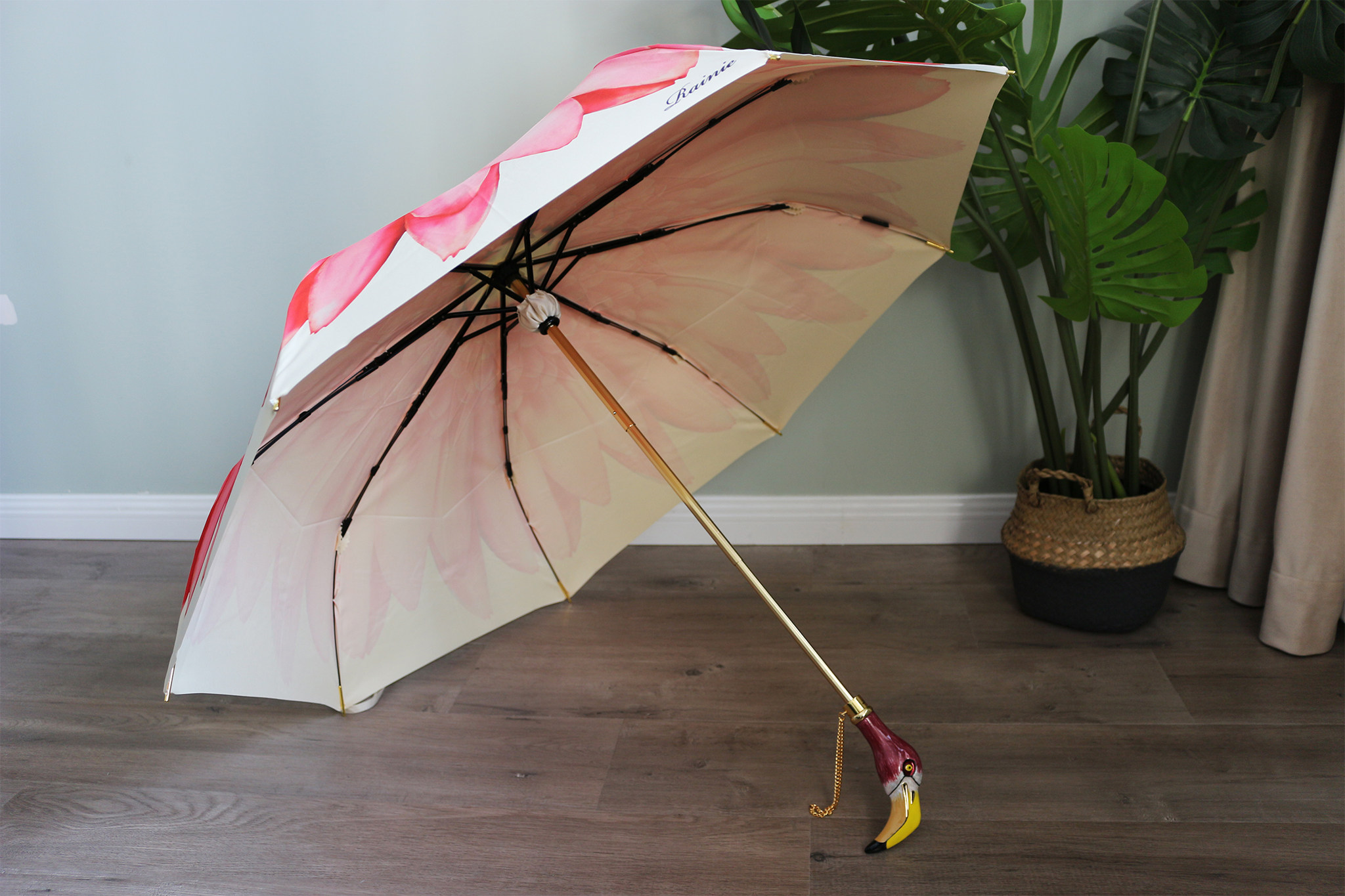 英国rainie手工晴雨伞折叠伞高端礼品盒包装生日送礼伞