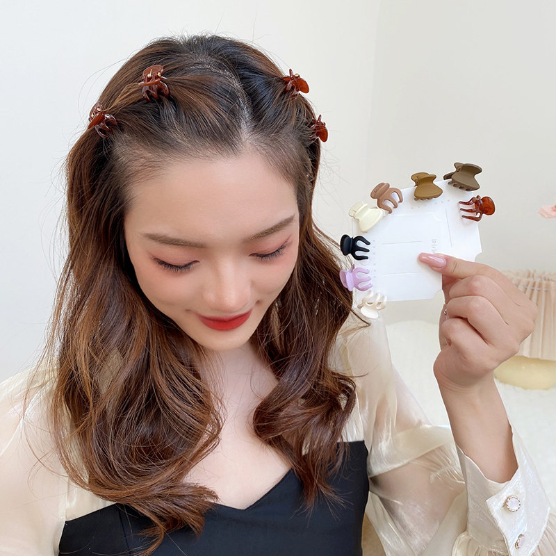 迷你小抓夹发饰小号发夹女夏可爱夹子顶夹刘海碎发夹侧边头发发抓