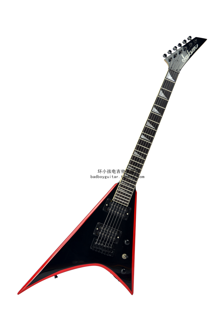 jackson杰克逊燕尾电吉他 v型异形电吉他 金属舞台演奏超酷电吉他