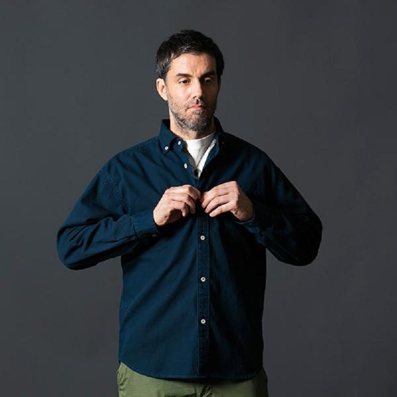 官方代理barnsoutfittersbd牛津宽幅长袖系扣衬衫衬衫