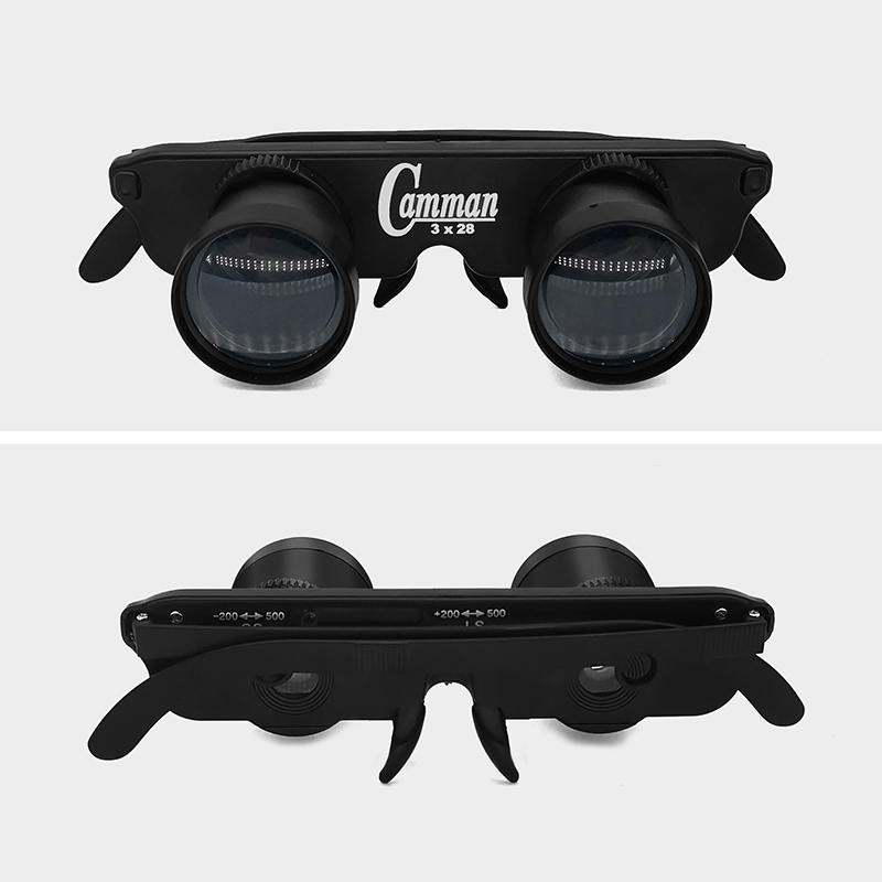 钓鱼望远镜专业看鱼漂神器高清头戴式放大镜老花近视垂钓专用眼镜