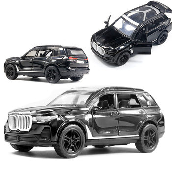 Alloy toy car boy simulation modified car door can be open baby fall-resistant Land Rover off-road big G police car model ornaments
