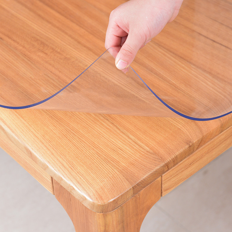 台面胶垫垫子透明餐桌垫软pvc玻璃桌布防水桌布