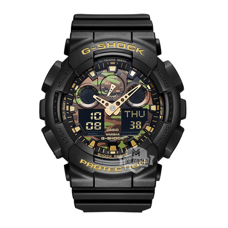 卡西欧手表男g-shock黑武士悟空版正品拆弹专家迷彩防水运动男表