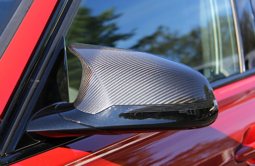 原厂宝马bmwperformance碳纤维后视镜反光镜壳盖正品倒车镜