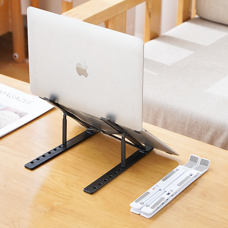 笔记本电脑支架平板托架架子桌面增高散热器便携式调节书桌收纳置物架