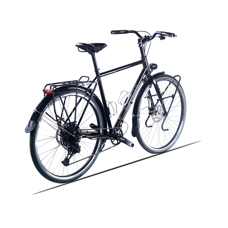 环球旅行车钼钢车架lklm开朗变速公路山地自行车旅行自行车